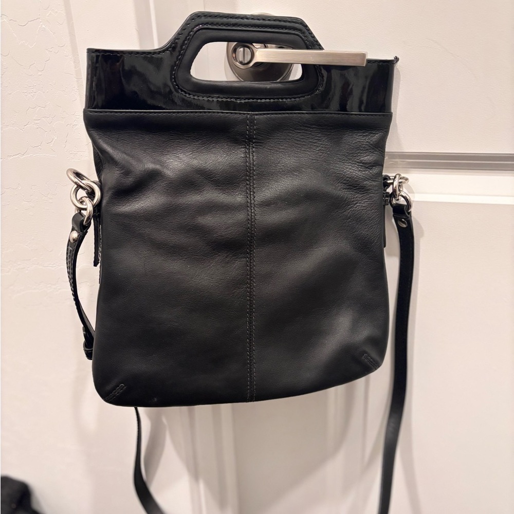 Coach Bonnie Leather Foldover Crossbody (Authentic) - Picture 7 of 9